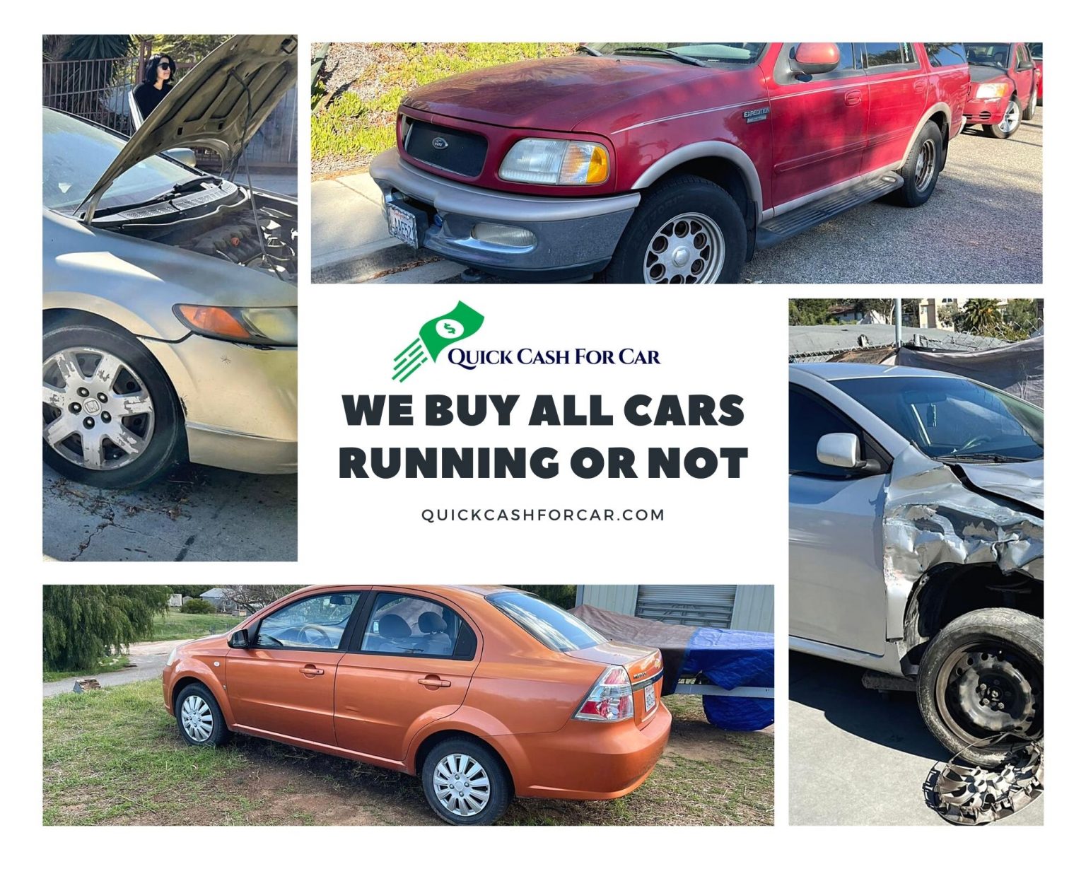Sell Broken Car For Cash in San Diego Quick Cash For Car